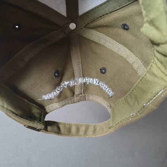 VINTAGE Yellowstone National Park Staff Hat Cap Snap Back Buffalo Old Faithful - Picture 9 of 9